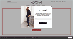 Desktop Screenshot of kookai.fr
