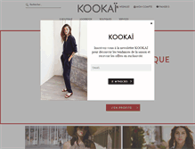 Tablet Screenshot of kookai.fr